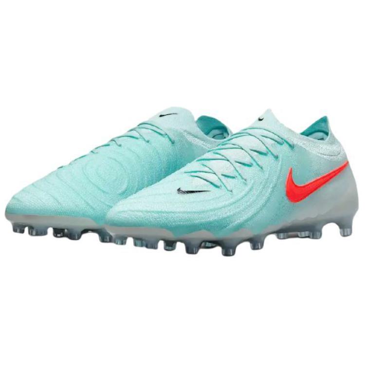 Nike Phantom GX 2 Elite AG Artificial Ground Synthetic Leather Soccer Shoes Men’s Green Red