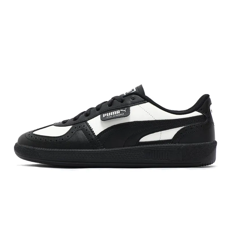 PUMA Abrasion Resistant Low top German Army Trainers Unisex Black White