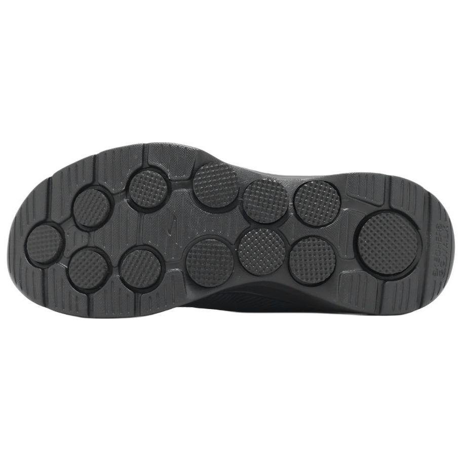 Skechers GO WALK 7 Abrasion Resistant Lightweight Wear resistant And Lightweight Low top Casual Shoes Men’s Black