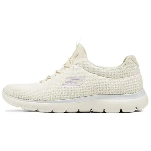 Skechers Summits Abrasion Resistant Breathable Abrasion Resistant Breathable Low top Casual Shoes Women's Beige
