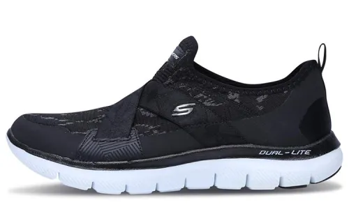 Skechers Flex Appeal 2.0 Casual Shoes Women's Low Top Black