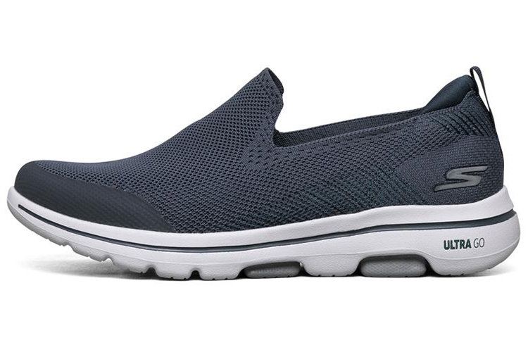 Skechers Skechers Go Walk 5 Loafers Low-top Life Casual Shoes Men Navy Blue