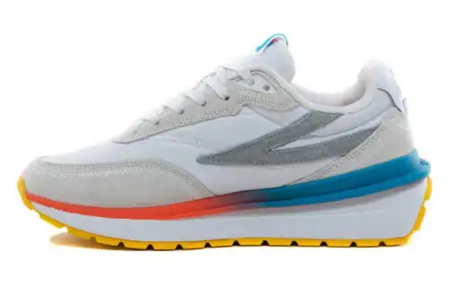 FILA Renno Cushioning, Wear Resistant Low top Casual Shoes Women's White