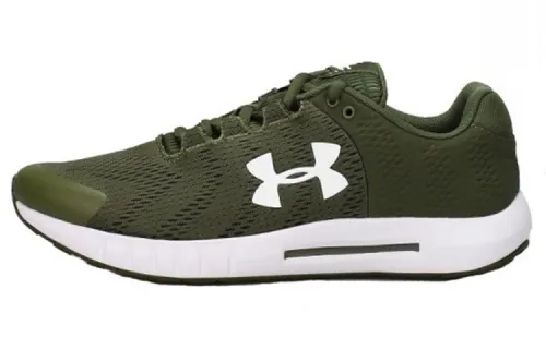Under Armour Micro G Pursuit Bp Low Top Running Shoes 'Green White'