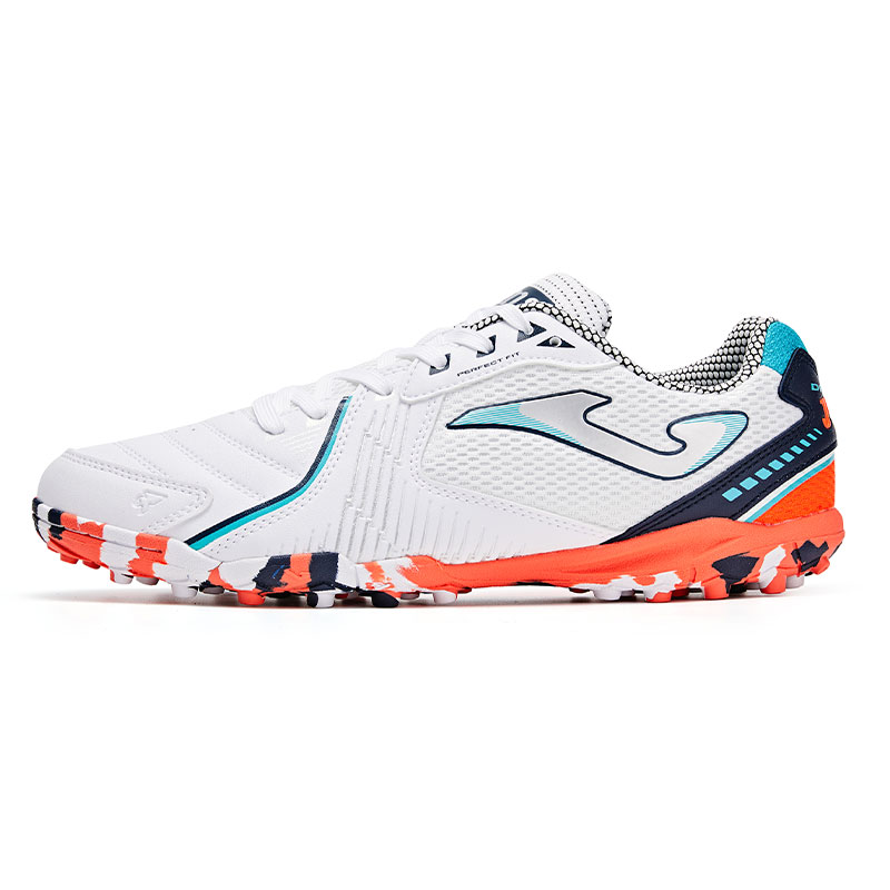 Joma Breathable TF Turf Artificial Turf Soccer Shoes Men’s White Orange