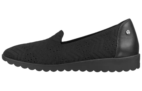 Skechers Arch Fit Cleo Wedge Fabric Low top Casual Shoes Women's Black