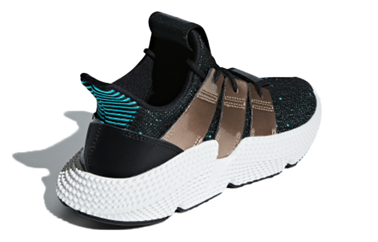 Женские кроссовки adidas originals PROPHERE (черно-золотые) — фото 4