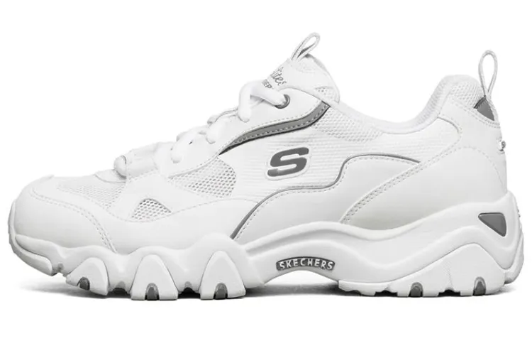 Skechers D Lites 2.0 Silver/White Women's