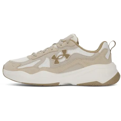 Under Armour ASPIRE Slip Resistant Abrasion Resistant Low top Casual Shoes Unisex Beige Brown