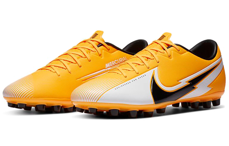 Мужские футбольные бутсы Nike Mercurial Vapor 13 Academy AG (белыйжелтый) — Белыйжёлтый — фото 3