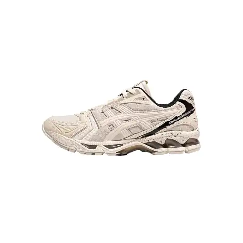 Asics Gel Kayano 14 Lightweight Abrasion Resistant Low top Casual Shoes Unisex Beige