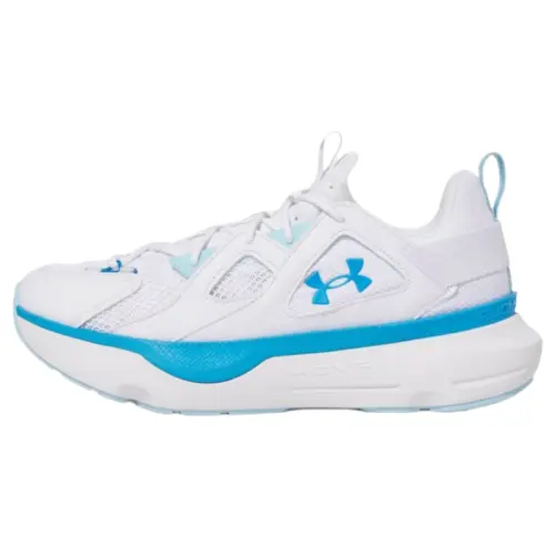 Under Armour Infinite Abrasion Resistant Abrasion Resistant Low top Casual Shoes Unisex White Blue