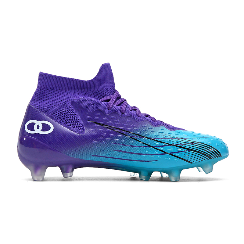 MEKY AG Artificial Ground Soft Ground, Artificial Ground, Natural Ground Pu Slip Resistant Coverage Soccer Shoes Unisex