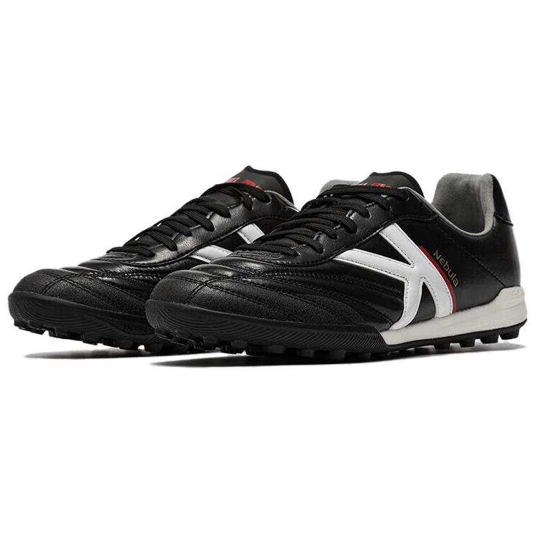 KELME Nebula Collection TF Turf Artificial Turf Slip Resistant Abrasion Resistant Soccer Shoes Unisex White Black