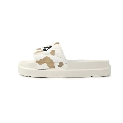 FILA Drifter Abrasion Resistant Slide Slippers Women's White