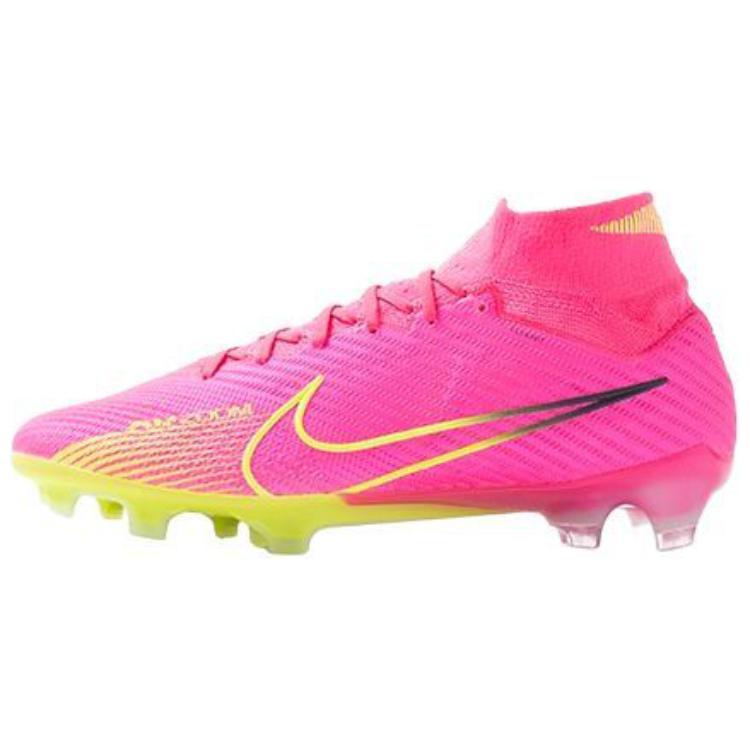 Nike Mercurial Superfly 9 FG Firm Ground Support Impact Resistant Soccer Shoes Men’s Pink