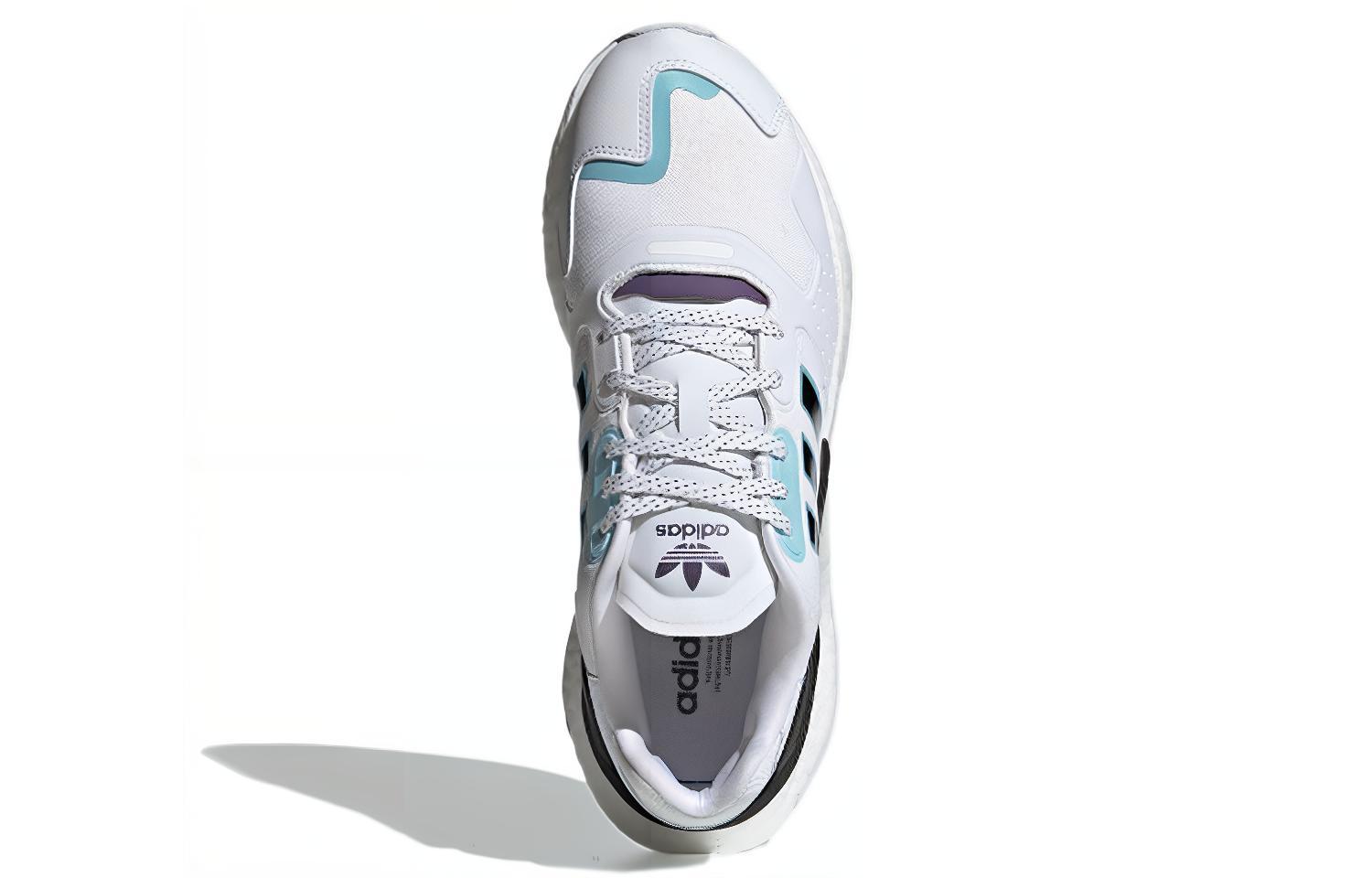 Мужские кроссовки adidas originals Day Jogger (бело-черные) — фото 5