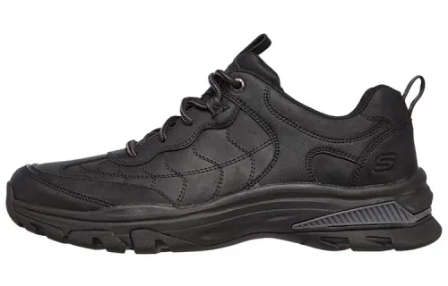 Skechers Relaxed Fit Casual Shoes Men's Low Top Black