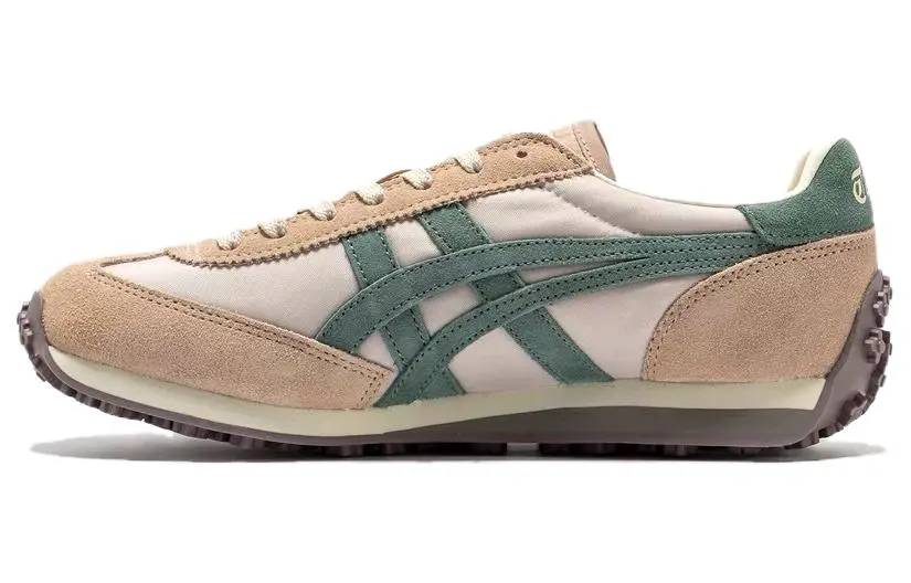 Onitsuka Tiger Edr 78 Cushioning Abrasion Resistant Low top Casual Shoes Unisex Brown Green