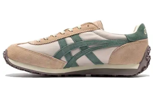 Onitsuka Tiger Edr 78 Cushioning, Wear Resistant Low top Casual Shoes Unisex Brown Green