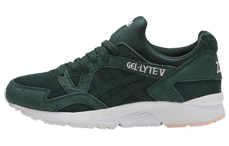 Asics Gel Lyte 5 Low top Casual Shoes Unisex Dark Green