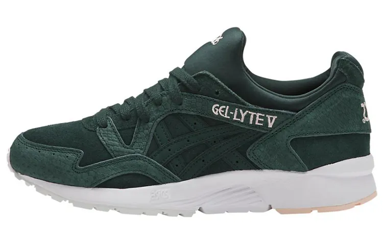 Asics Gel Lyte 5 Low top Casual Shoes Unisex Dark Green