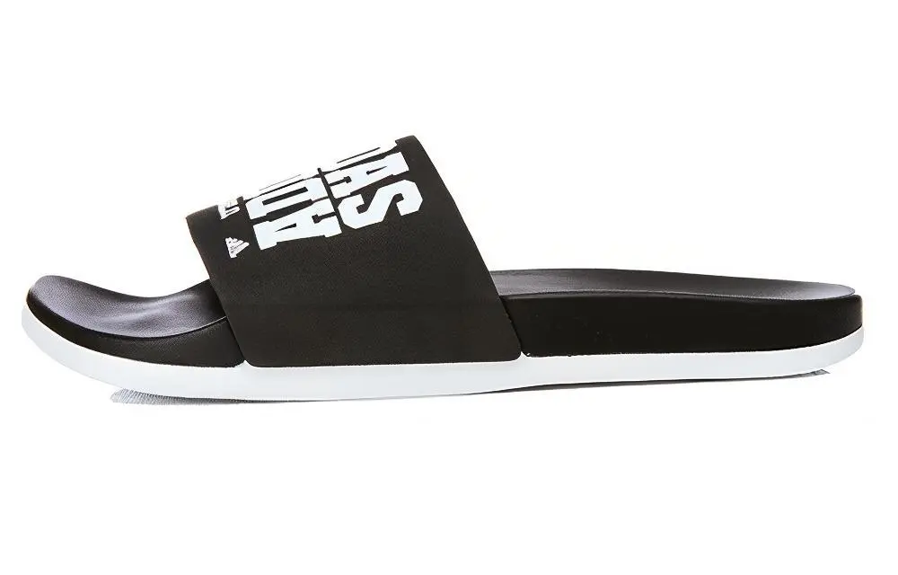 Adidas Adilette Cloudfoam Plus Slippers Women's Black White