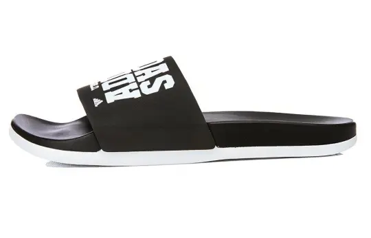 Adidas Adilette Cloudfoam Plus Slippers Women's Black White