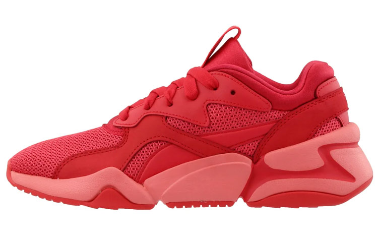 PUMA Nova Casual Shoes Unisex Low Top Red