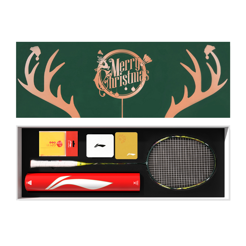 Li Ning 2000 Speed Full Carbon Badminton Rackets Entry level 675mm Single Racket Yellow Green
