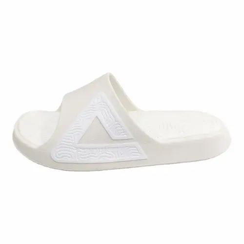 PEAK Statistic Sandals Slide Slippers Unisex Canvas White