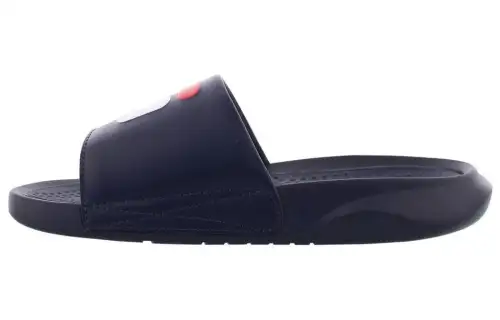 FILA Rubber Sole Slide Slippers Men's Black