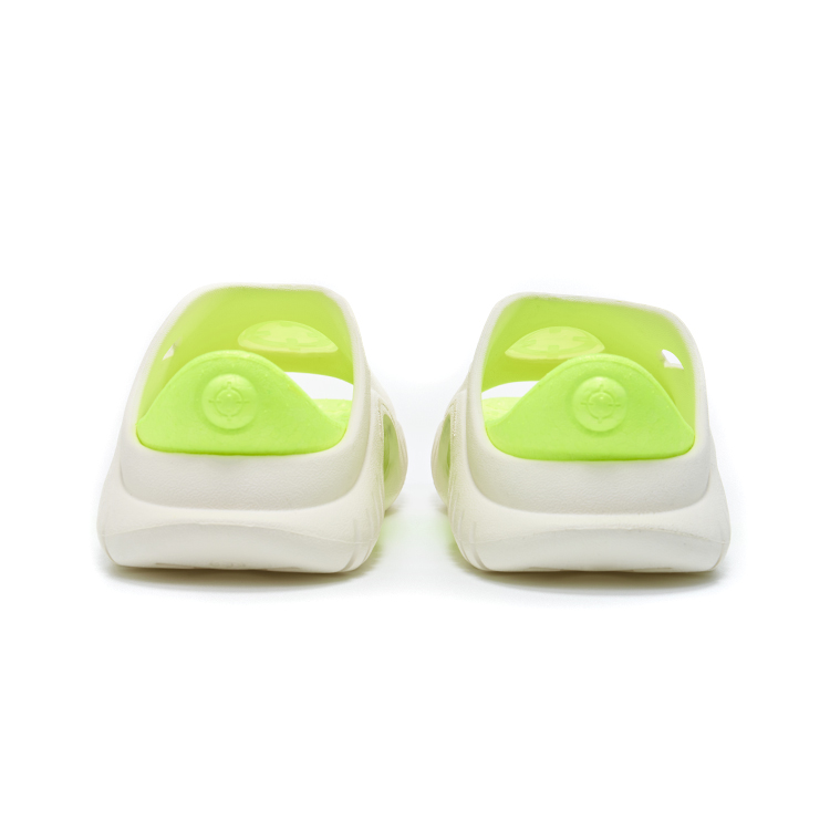 RIGORER Abrasion Resistant Sports Slippers Unisex White Green