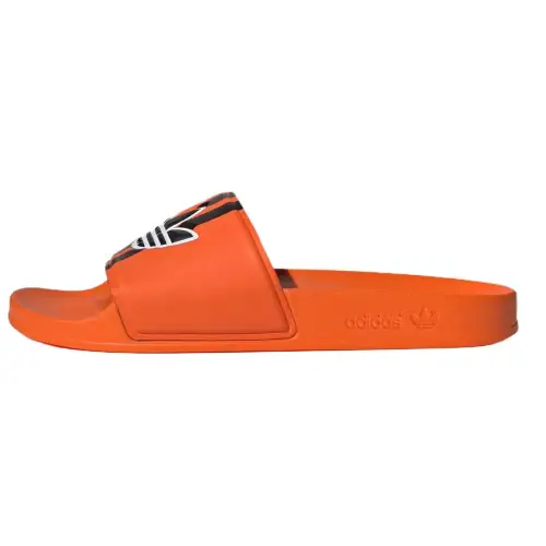 Adidas Adilette Slides Orange Core Black Cloud White