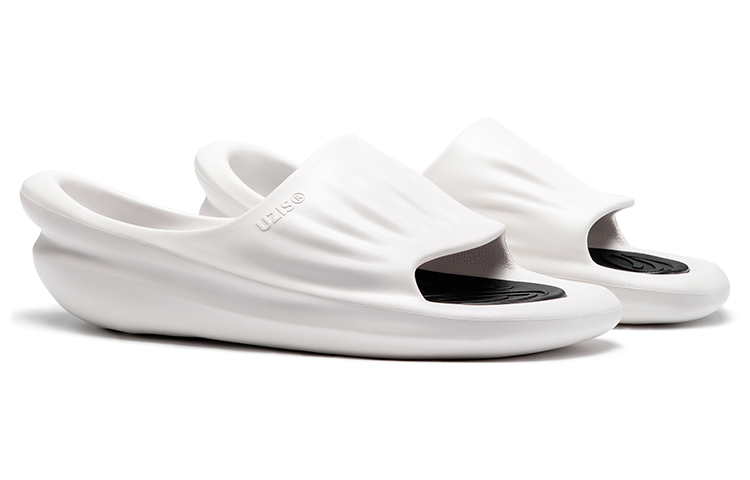 UZIS THE STEP EVA Totem Slide Slippers Unisex White