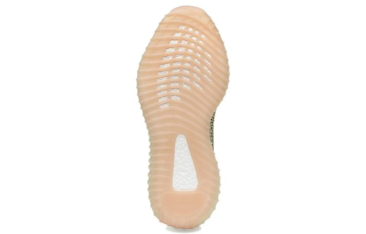 Кроссовки adidas originals Yeezy Boost 350 V2 (грязный желтый) — 暗黄色 — фото 5