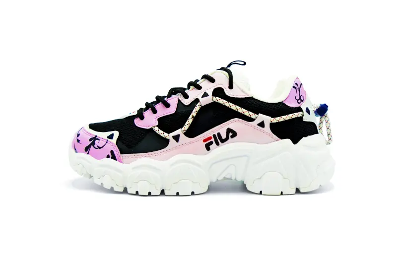 FILA Cat Claw Cushioning Breathable Coverage Height Increasing Low top Casual Shoes Women's