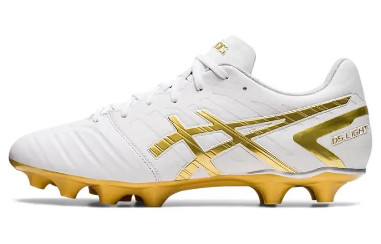 ASICS AG Artificial Ground Soccer Shoes Men's White Gold
