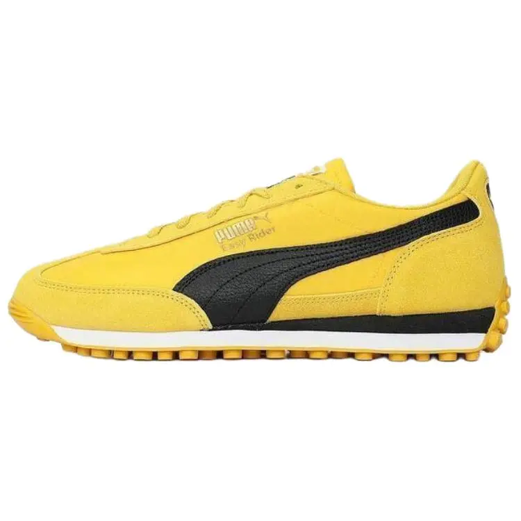 PUMA Rider Soft And Comfortable Low top Casual Shoes Unisex Yellow
