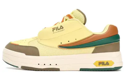 FILA Mix Casual Shoes 'Yellow Orange Green'