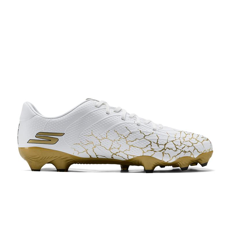 Skechers Artificial Turf Soccer Shoes Men’s White Gold
