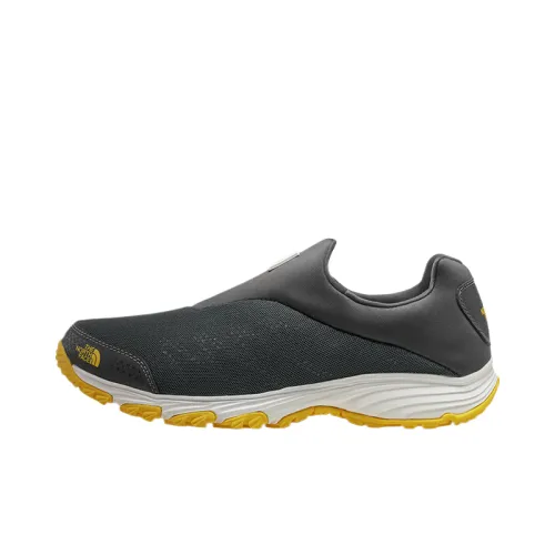 THE NORTH FACE Breathable Low top Casual Shoes Men's Gray Yellow