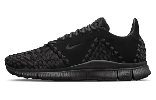 Nike Free Inneva Woven 2 Triple Black Suede