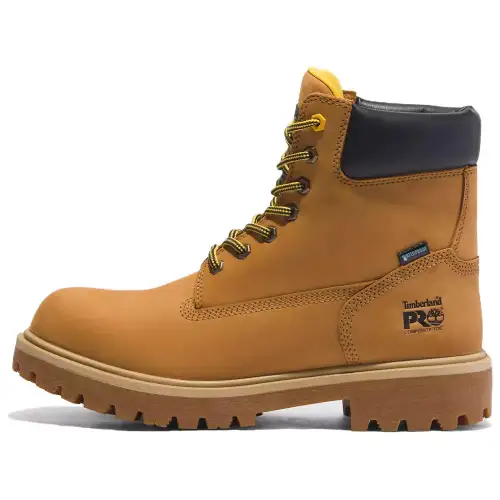 Timberland Short Combat Boots Unisex Yellow