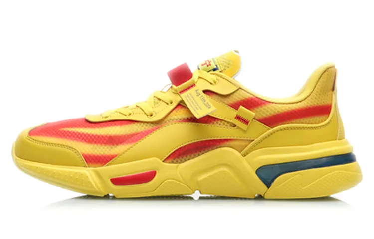 Li Ning Candle Dragon 1.5 Slip Resistant Low top Trendy Sneakers & Casual Shoes Men's Lemon