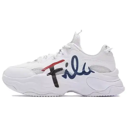 FILA FUSION BUBBLE Bubbles Shoes Bubbles Shoes Cushioning Abrasion Resistant Breathable Low top Casual Shoes Women's