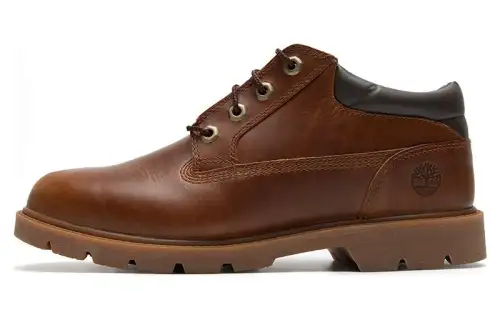 Timberland Basic Leather Water Repellant Oxford Shoes 'Brown'