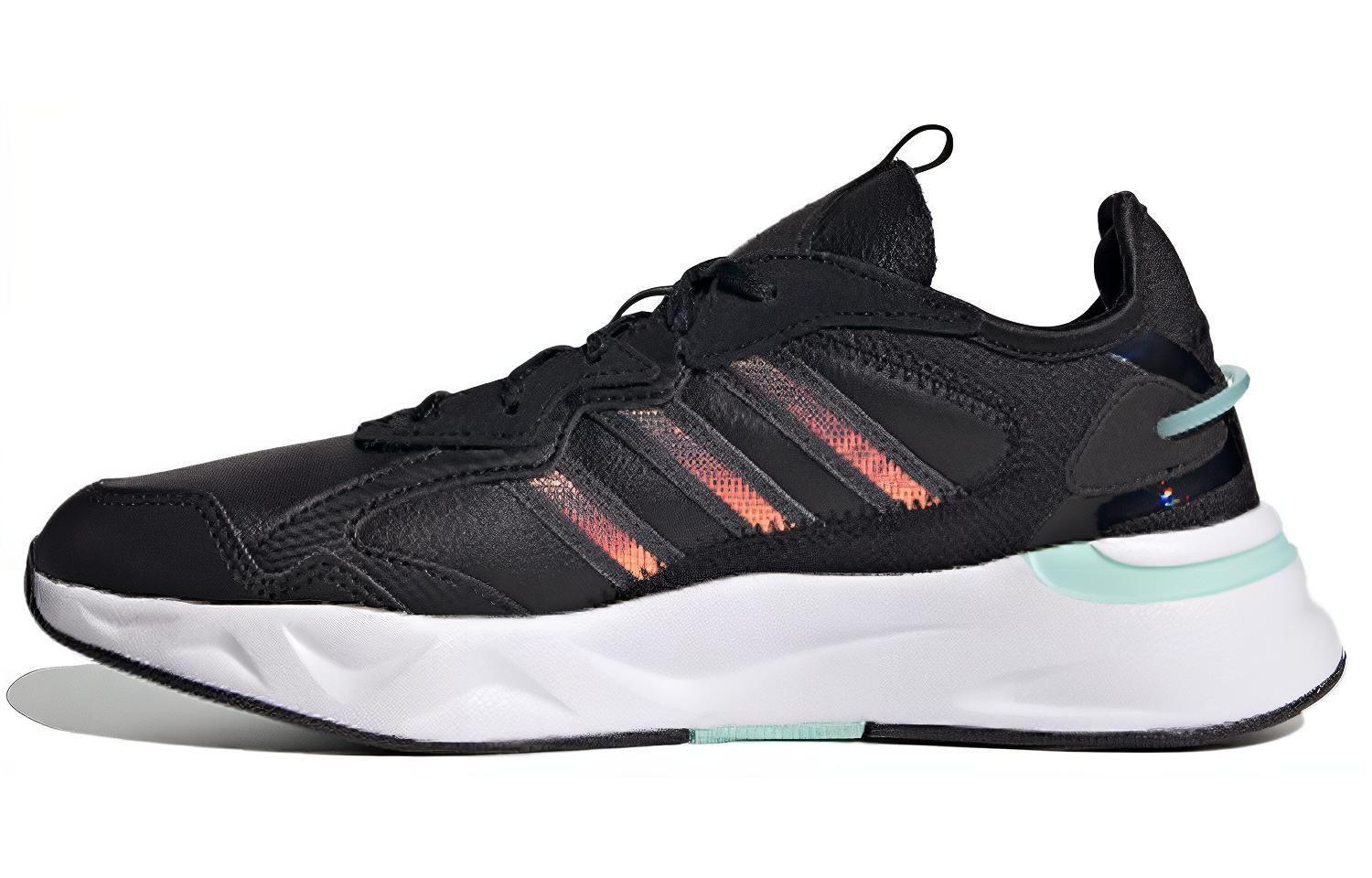 Женские кроссовки adidas neo Futureflow (черно-зеленые)