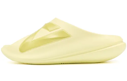 PEAK Tai Ji1.0 EVA Quiet Slide Slippers Unisex Yellow Cream