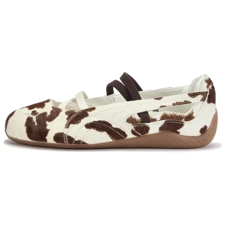PUMA Speedcat Ballet Low top Casual Shoes Women's White Brown